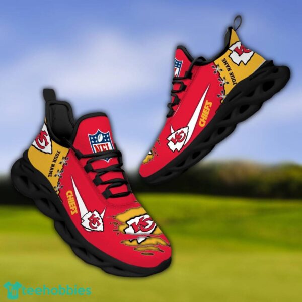 Kansas City Chiefs Personalized Name NFL Limited Max Soul Shoes Product Photo 4