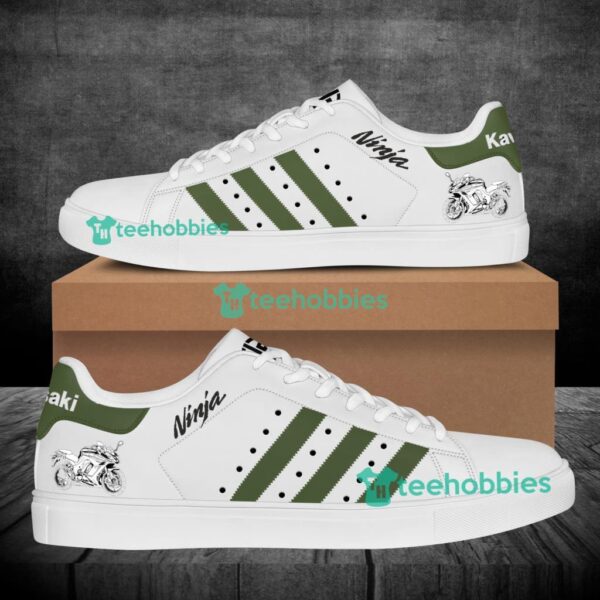 Kawasaki Ninja Stan Smith Skate Shoes Minimalistic Product Photo 1