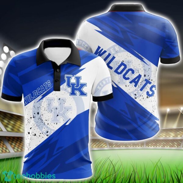 Kentucky Wildcats All Over Print 3D Polo Shirt Golf Lover Gift Product Photo 1