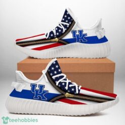 Kentucky Wildcats Flag Pattern Yeezy Sneakers For Men And Women Sport Team Gift Product Photo 2