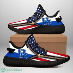 Kentucky Wildcats Flag Pattern Yeezy Sneakers For Men And Women Sport Team Gift Product Photo 1