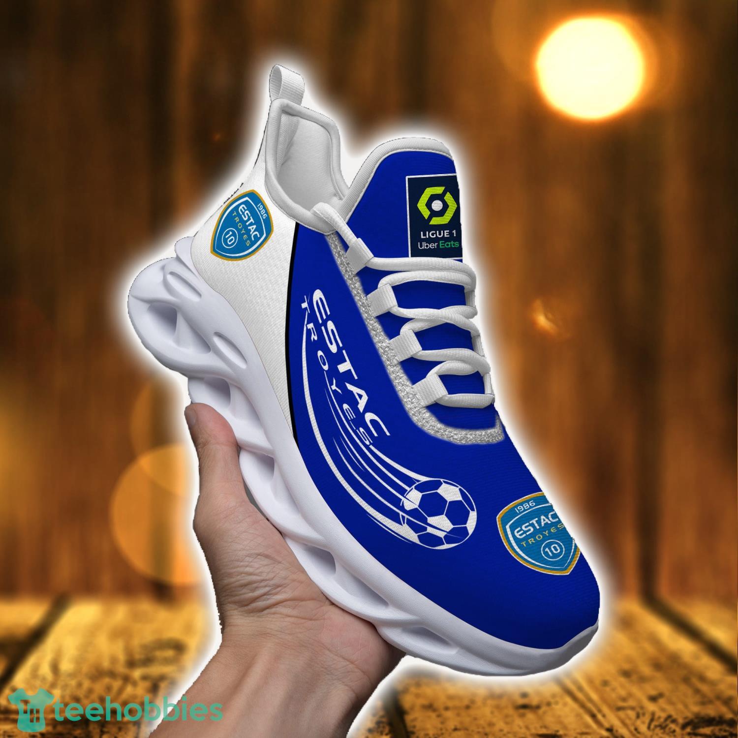 Ligue 1 ESTAC Troyes Max Soul Shoes Clunky Sneakers Sport Shoes For Men Women Product Photo 1
