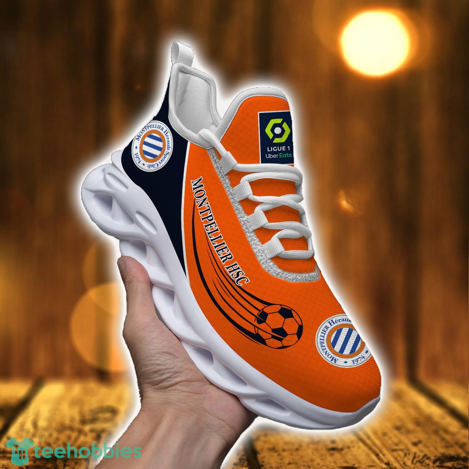 Ligue 1 Montpellier HSC Max Soul Shoes Clunky Sneakers Sport Shoes For Men Women Product Photo 1