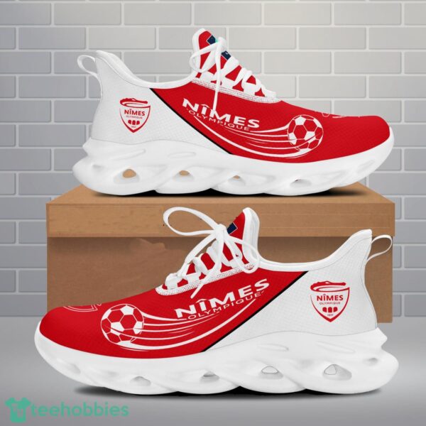 Ligue 1 Nimes Olympique Max Soul Shoes Clunky Sneakers Sport Shoes For Men Women Product Photo 2