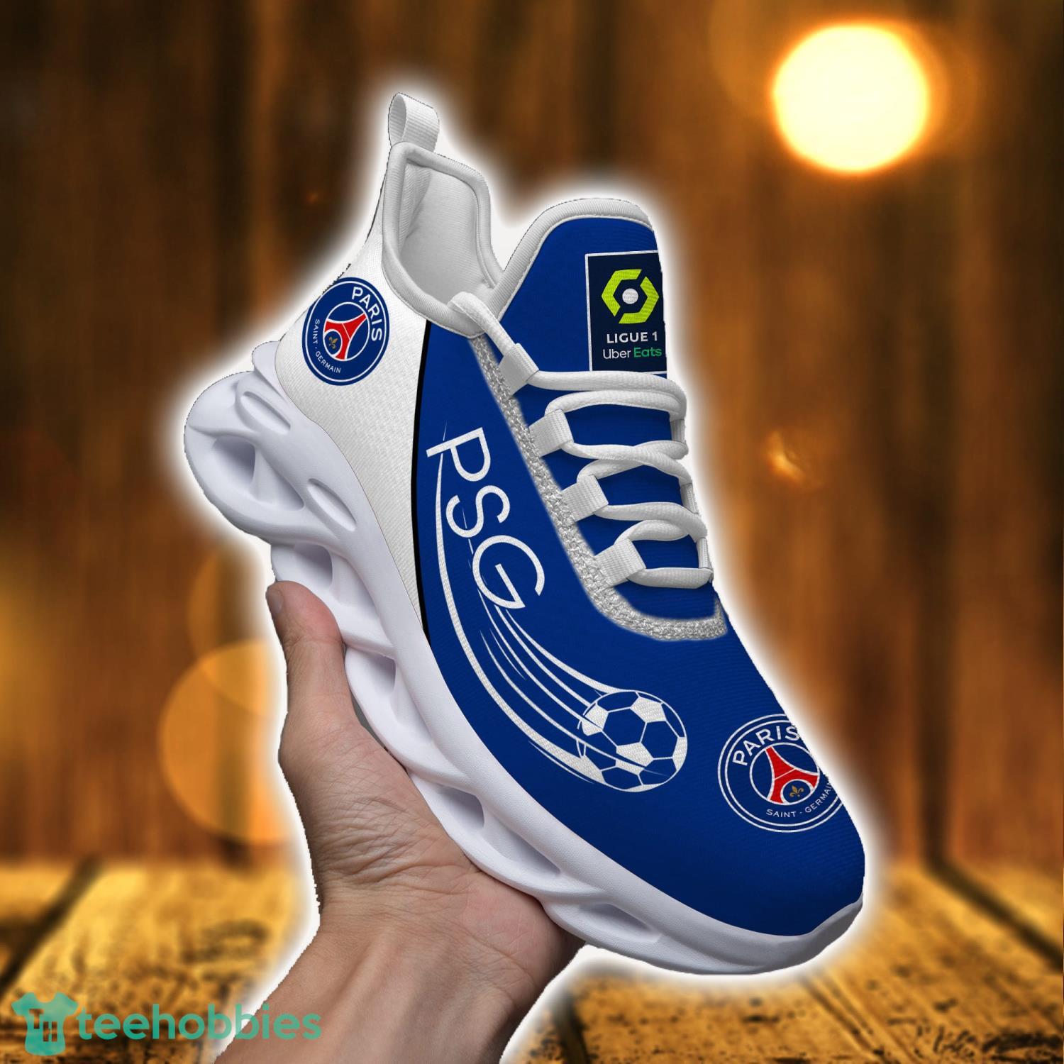 Ligue 1 PSG Max Soul Shoes Clunky Sneakers Sport Shoes For Men Women Product Photo 1