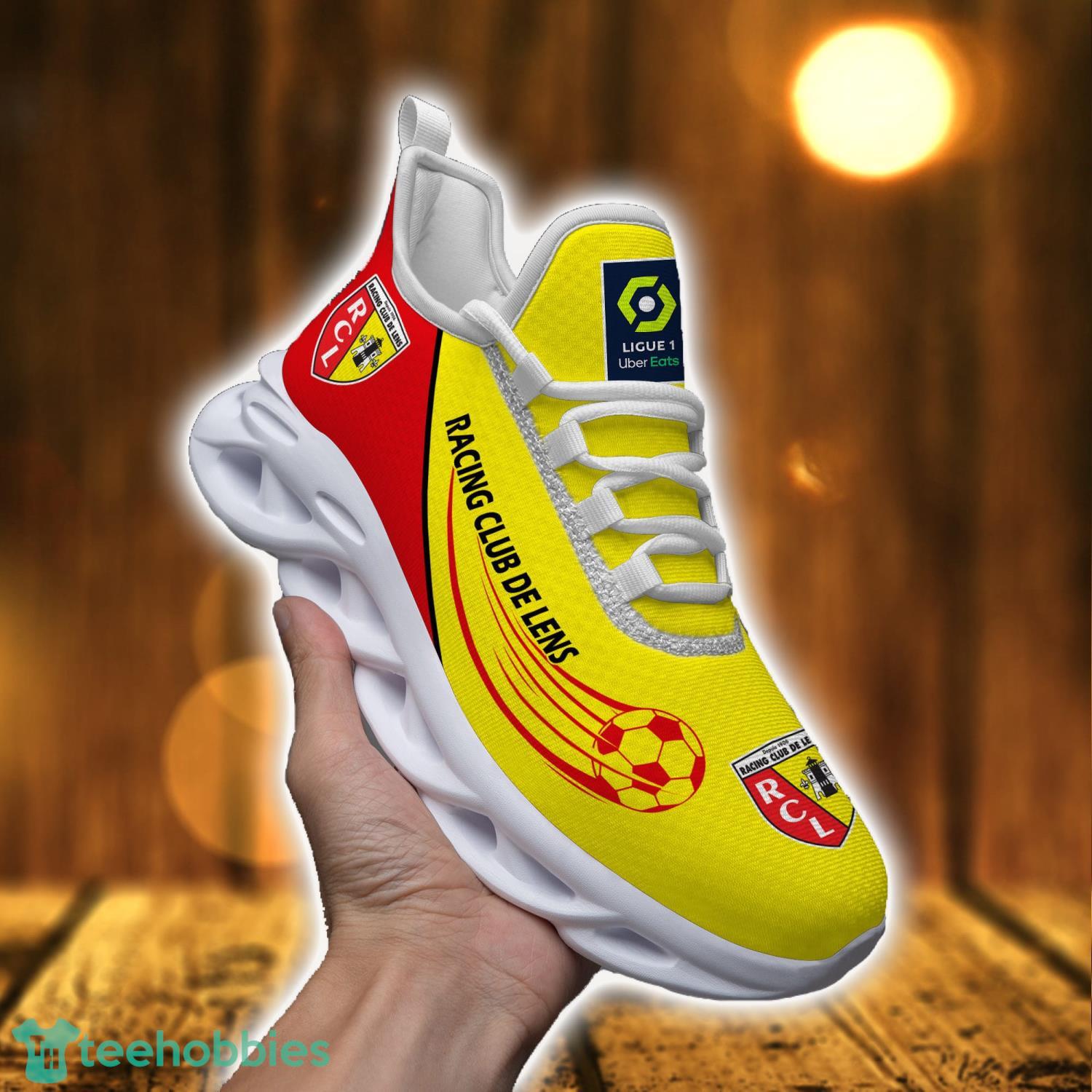 Ligue 1 Racing Club de Lens Max Soul Shoes Clunky Sneakers Sport Shoes For Men Women Product Photo 1