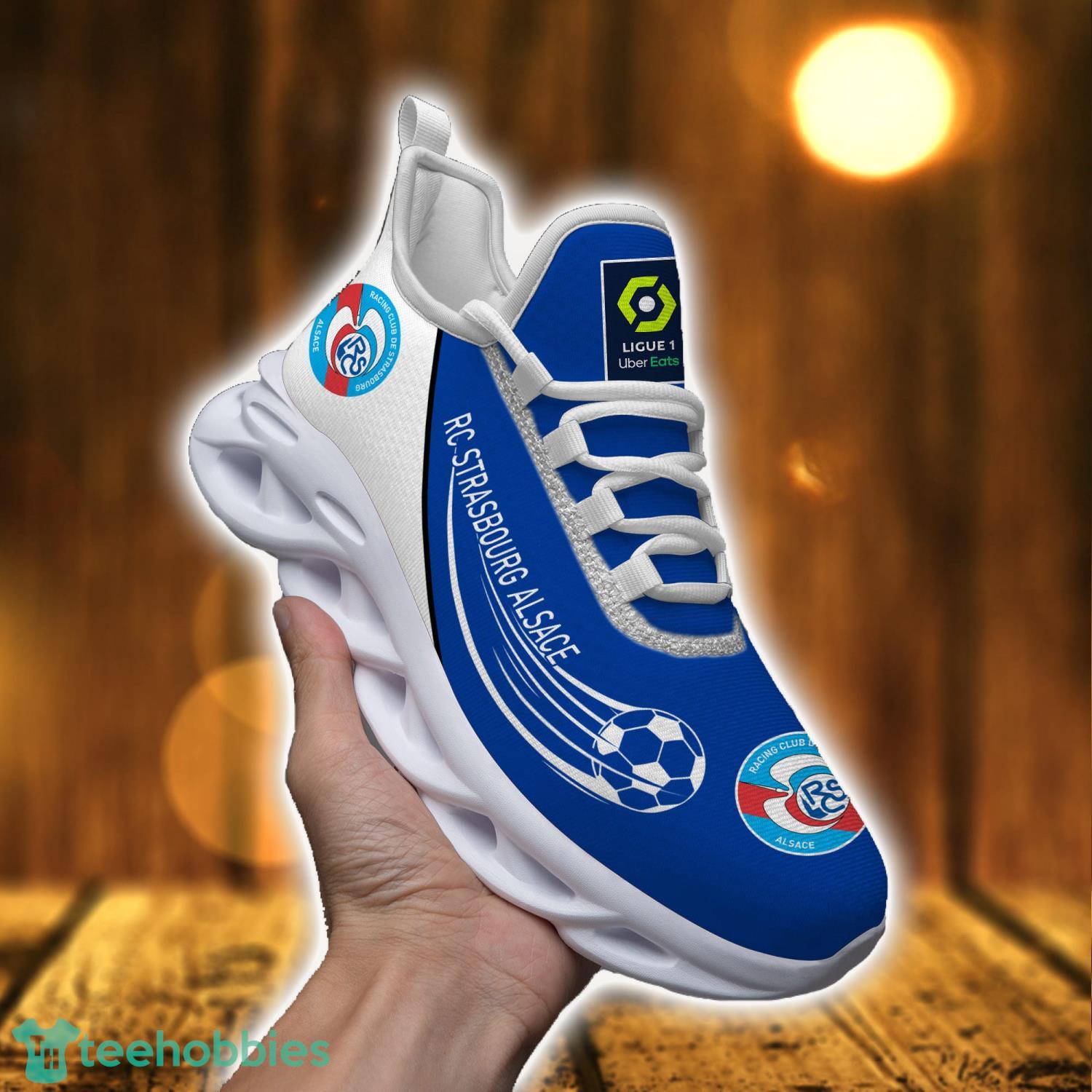 Ligue 1 RC Strasbourg Alsace Max Soul Shoes Clunky Sneakers Sport Shoes For Men Women Product Photo 1