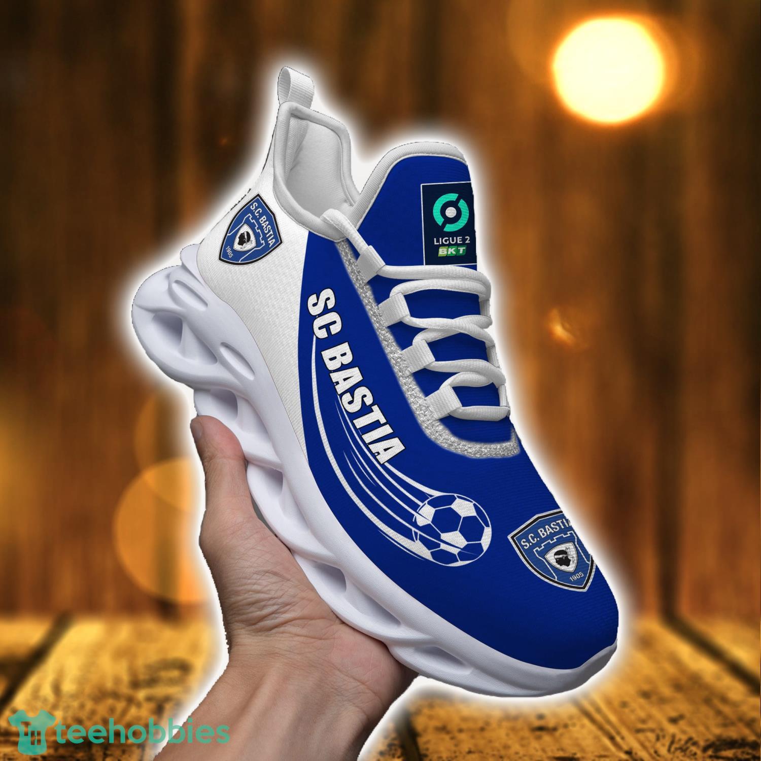 Ligue 1 Sporting Club di Bastia Max Soul Shoes Clunky Sneakers Sport Shoes For Men Women Product Photo 1