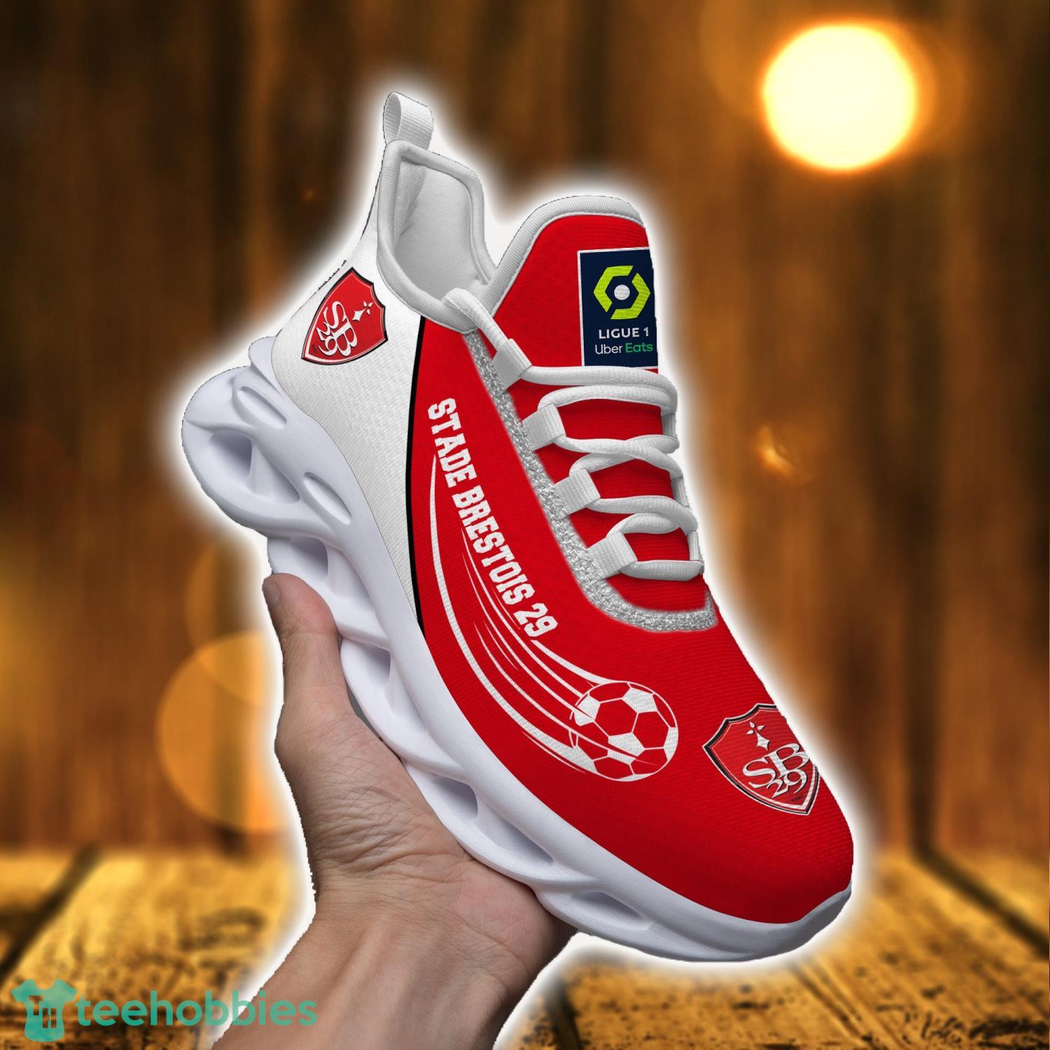 Ligue 1 Stade Brestois 29 Max Soul Shoes Clunky Sneakers Sport Shoes For Men Women Product Photo 1