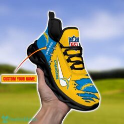 Los Angeles Chargers Personalized Name NFL Limited Max Soul Shoes Product Photo 2
