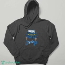 Los Angeles Dodgers Snoopy And Charlie Brown Driving Jeep T-Shirt - Hoodie