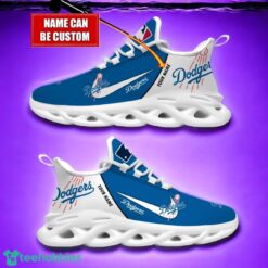 Los Angeles Dodgers Team Logo Personalized Name MLB Max Soul Shoes For Men Women Sport Gift Product Photo 1