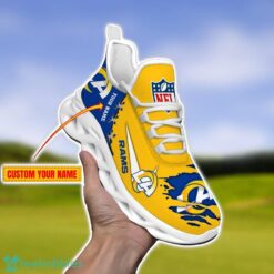 Los Angeles Rams Personalized Name NFL Limited Max Soul Shoes Product Photo 1