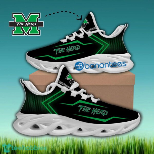 Marshall Thundering Herd Running Sneaker Athletic Gift Max Soul Shoes New For Fans - NCAA Marshall Thundering Herd Max Soul Sneakers Style 1