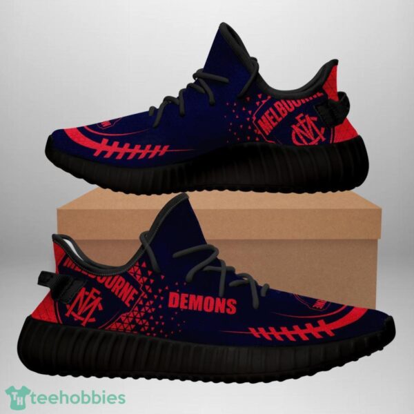 Melbourne Demons Yeezy Sneakers For Men And Women Sport Team Gift Product Photo 2