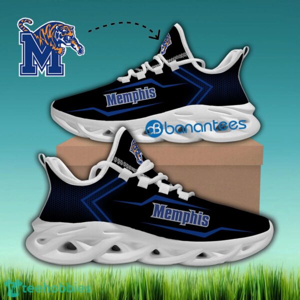 Memphis Tigers Running Sneaker Athleisure Gift Max Soul Shoes New For Fans - NCAA Memphis Tigers Max Soul Sneakers Style 1