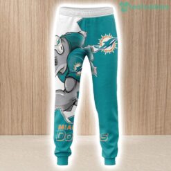 Miami Dolphins Hoodie 3D Style Mascot Hoodie 3D All Over Print Set Hoodie And Long Pant Product Photo 2