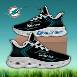 Miami Dolphins Running Sneaker Imprint Gift Max Soul Shoes New For Fans - NFL Miami Dolphins Max Soul Sneakers Style 1