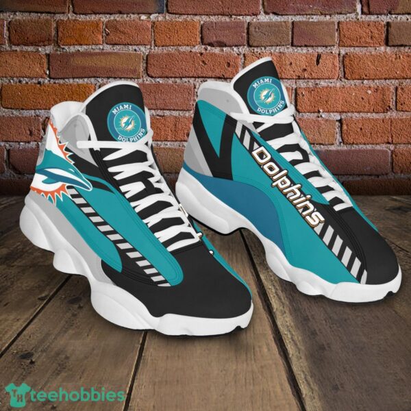 Miami Dolphins Sports Air Jordan 13 Sneakers Product Photo 1