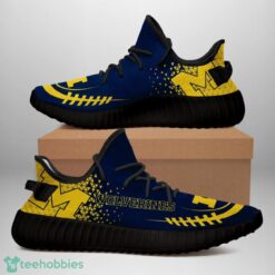 Michigan Wolverines Yeezy Sneakers For Men And Women Product Photo 2
