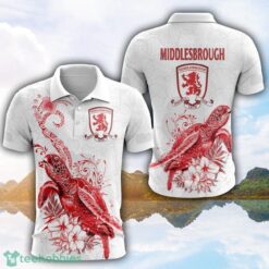 Middlesbrough F.C Turtle White Polo Shirt For Men And Women Gofl Polo Product Photo 1