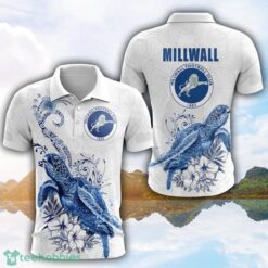Millwall F.C Turtle White Polo Shirt For Men And Women Gofl Polo Product Photo 1