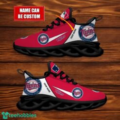 Minnesota Twins Team Logo Personalized Name MLB Max Soul Shoes For Men Women Sport Gift Product Photo 2