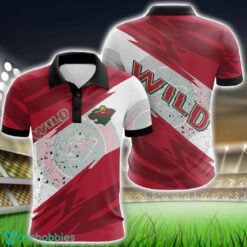 Minnesota Wild All Over Print 3D Polo Shirt Golf Lover Gift Product Photo 1