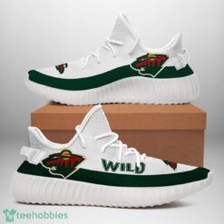Minnesota Wild Yeezy Sneakers For Men And Women Sport Team Gift Product Photo 1