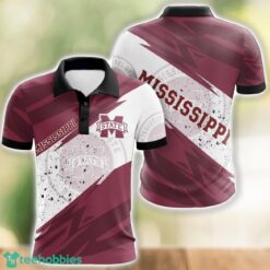 Mississippi State Bulldogs All Over Print 3D Polo Shirt Golf Lover Gift Product Photo 1