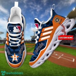 MLB Houston Astros Camo Pattern Personalized Name Max Soul Chunky Sneakers For Men Women Product Photo 1