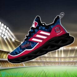 MLB Los Angeles Angels Camo Pattern Personalized Name Max Soul Chunky Sneakers For Men Women Product Photo 2