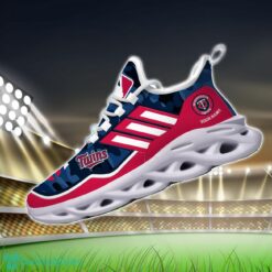 MLB Minnesota Twins Camo Pattern Personalized Name Max Soul Chunky Sneakers For Men Women Product Photo 3