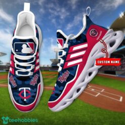 MLB Minnesota Twins Camo Pattern Personalized Name Max Soul Chunky Sneakers For Men Women Product Photo 1