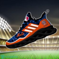 MLB New York Mets Camo Pattern Personalized Name Max Soul Chunky Sneakers For Men Women Product Photo 2