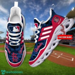 MLB St. Louis Cardinals Camo Pattern Personalized Name Max Soul Chunky Sneakers For Men Women Product Photo 1