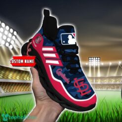 MLB St. Louis Cardinals Camo Pattern Personalized Name Max Soul Chunky Sneakers For Men Women image MLB St. Louis Cardinals Camo Pattern Personalized Name Max Soul Chunky Sneakers For Men Women Product Photo 5
