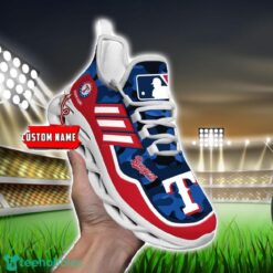 MLB Texas Rangers Camo Pattern Personalized Name Max Soul Chunky Sneakers For Men Women Product Photo 6