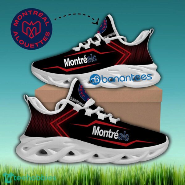Montreal Alouettes Sport Sneaker Motivate Gift Max Soul Shoes New For Fans - CFL Montreal Alouettes Max Soul Sneakers Style 1