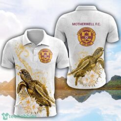 Motherwell F.C Turtle White Polo Shirt For Men And Women Gofl Polo Product Photo 1