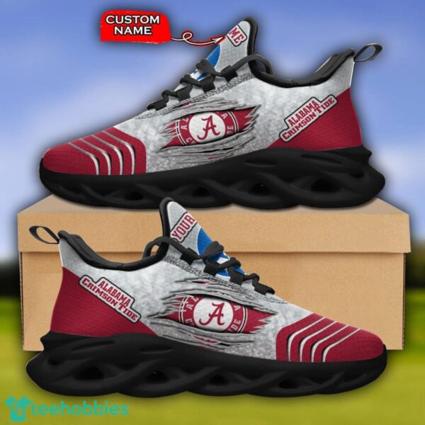 NCAA Alabama Crimson Tide Limited Max Soul Sneaker Custom Name Product Photo 2