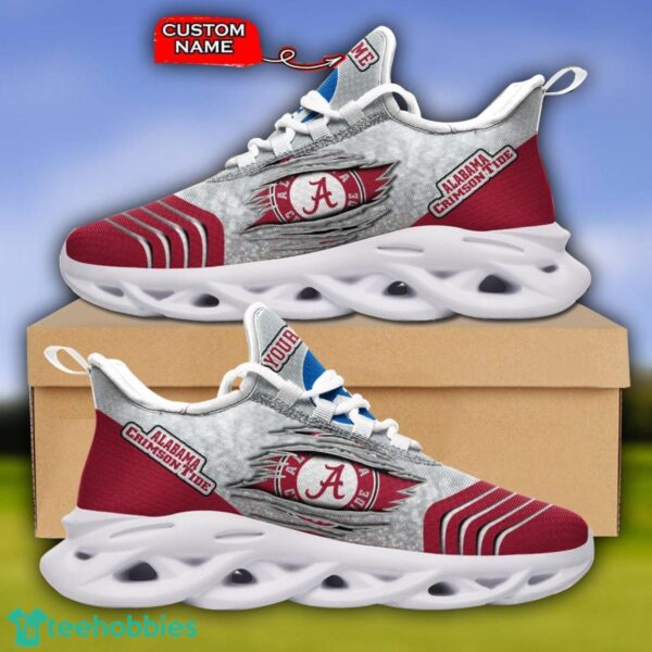 NCAA Alabama Crimson Tide Limited Max Soul Sneaker Custom Name Product Photo 3