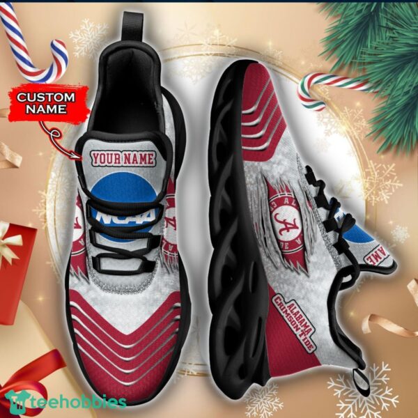 NCAA Alabama Crimson Tide Limited Max Soul Sneaker Custom Name Product Photo 4
