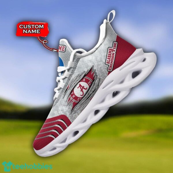 NCAA Alabama Crimson Tide Limited Max Soul Sneaker Custom Name Product Photo 1