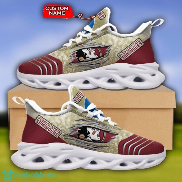 NCAA Florida State Seminoles Limited Max Soul Sneaker Custom Name Product Photo 3