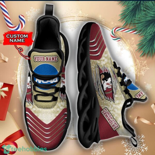 NCAA Florida State Seminoles Limited Max Soul Sneaker Custom Name Product Photo 4