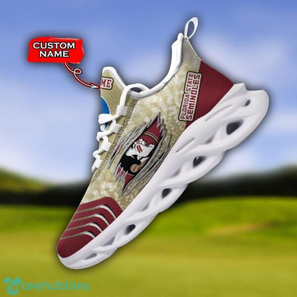 NCAA Florida State Seminoles Limited Max Soul Sneaker Custom Name Product Photo 1