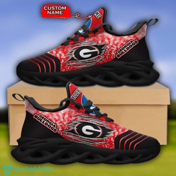 NCAA Georgia Bulldogs Limited Max Soul Sneaker Custom Name Product Photo 2