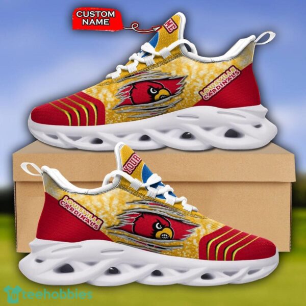 NCAA Louisville Cardinals Limited Max Soul Sneaker Custom Name Product Photo 3