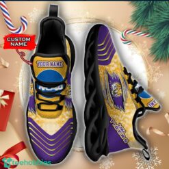 NCAA LSU Tigers Max Soul Sneaker Custom Name For Fans Product Photo 4